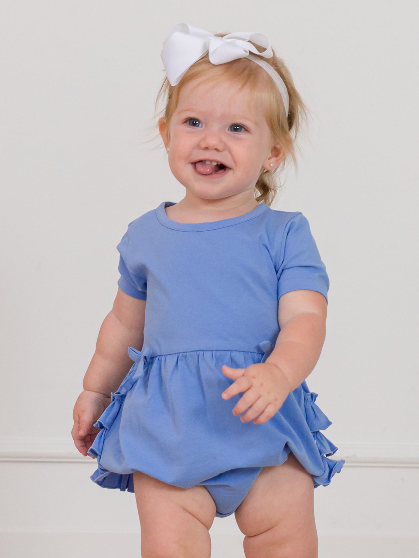 Periwinkle Bubble Romper