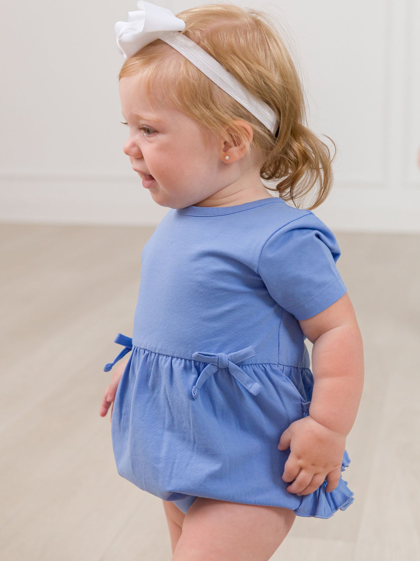 Periwinkle Bubble Romper