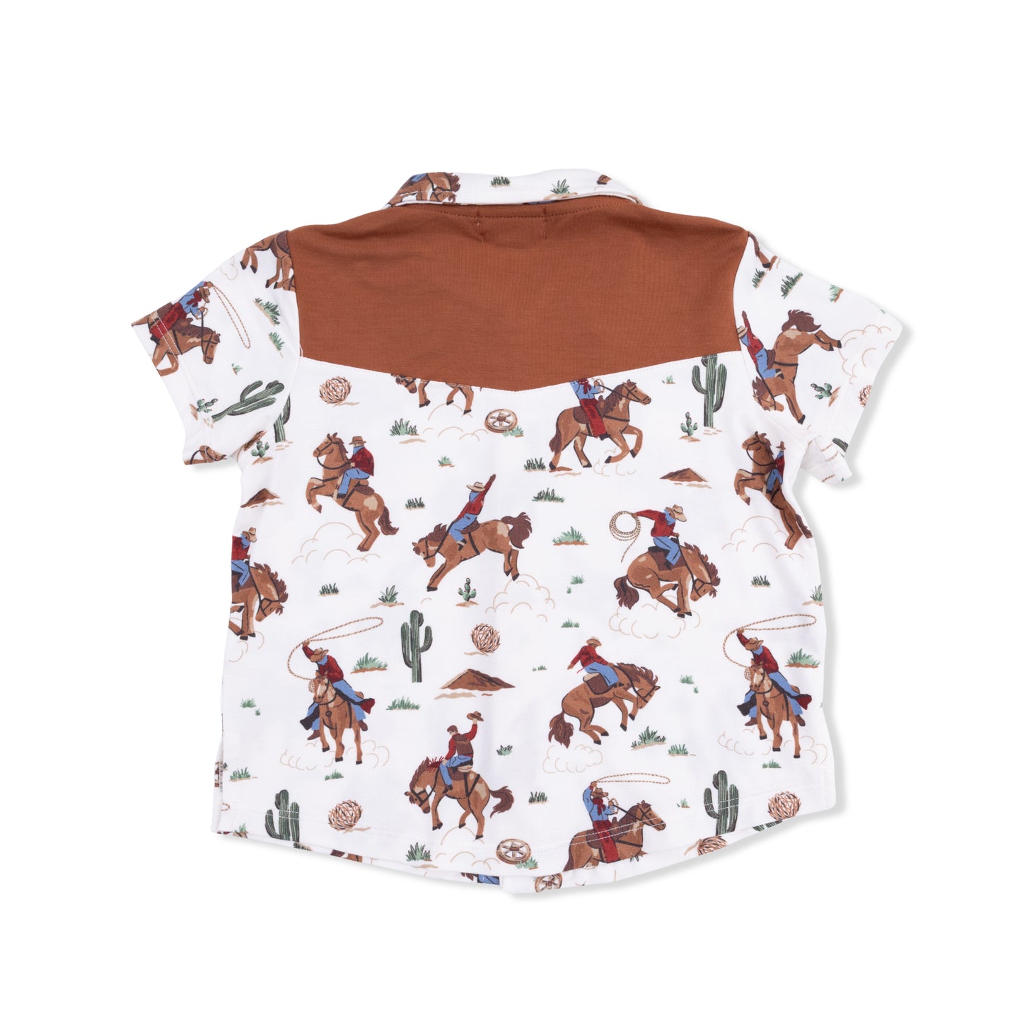 Buckaroo Western Pearl Snap Shirt & Shorts