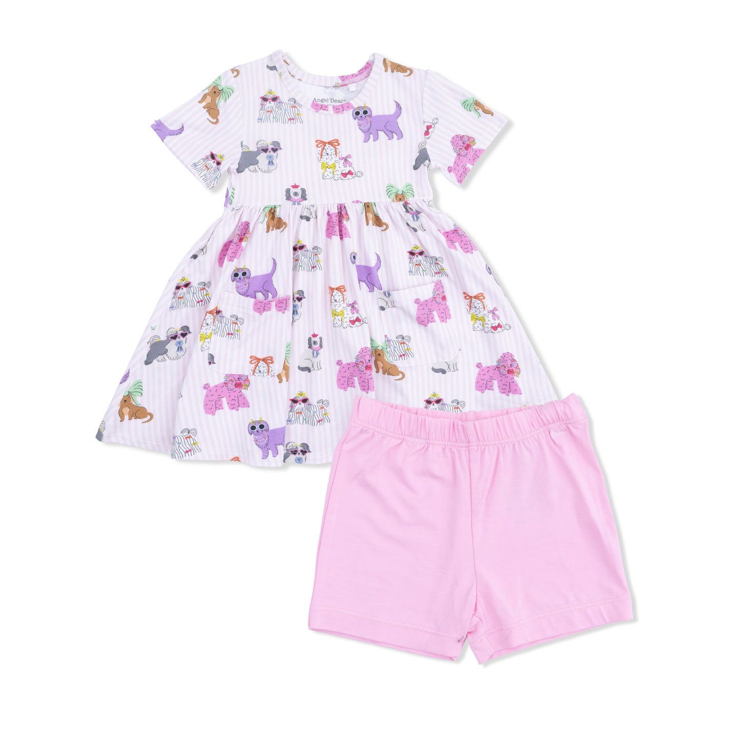 Fancy Dogs - Twirly Dress w/ Cartwheel Shorts
