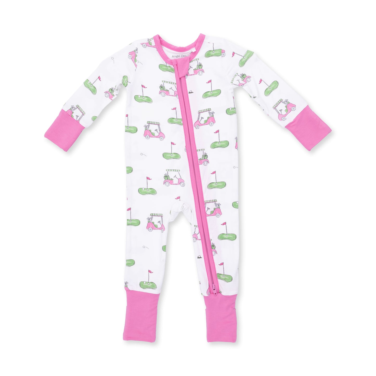 Golf Carts Pink Convertible Romper
