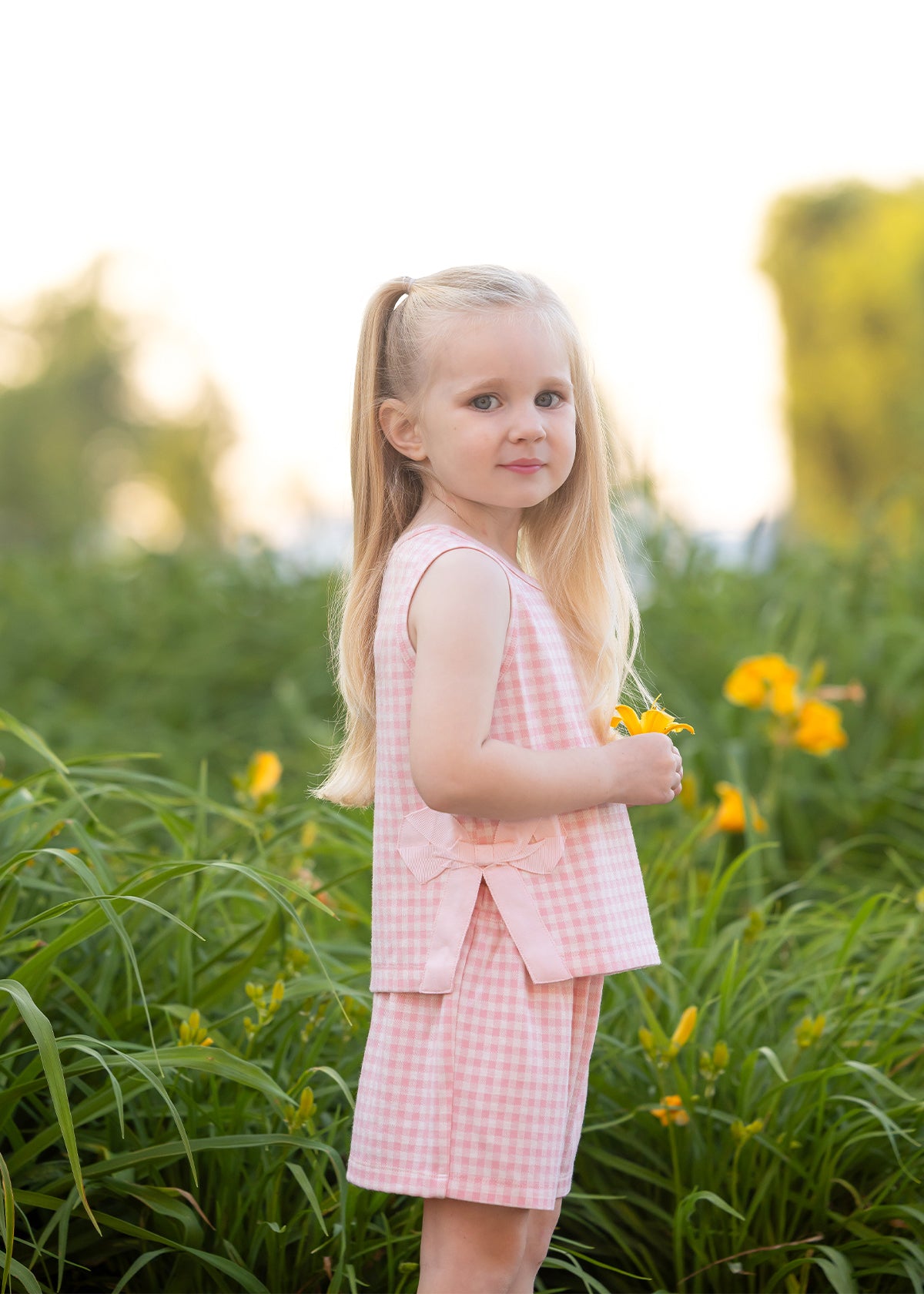 Pink Plaid Perfection Set