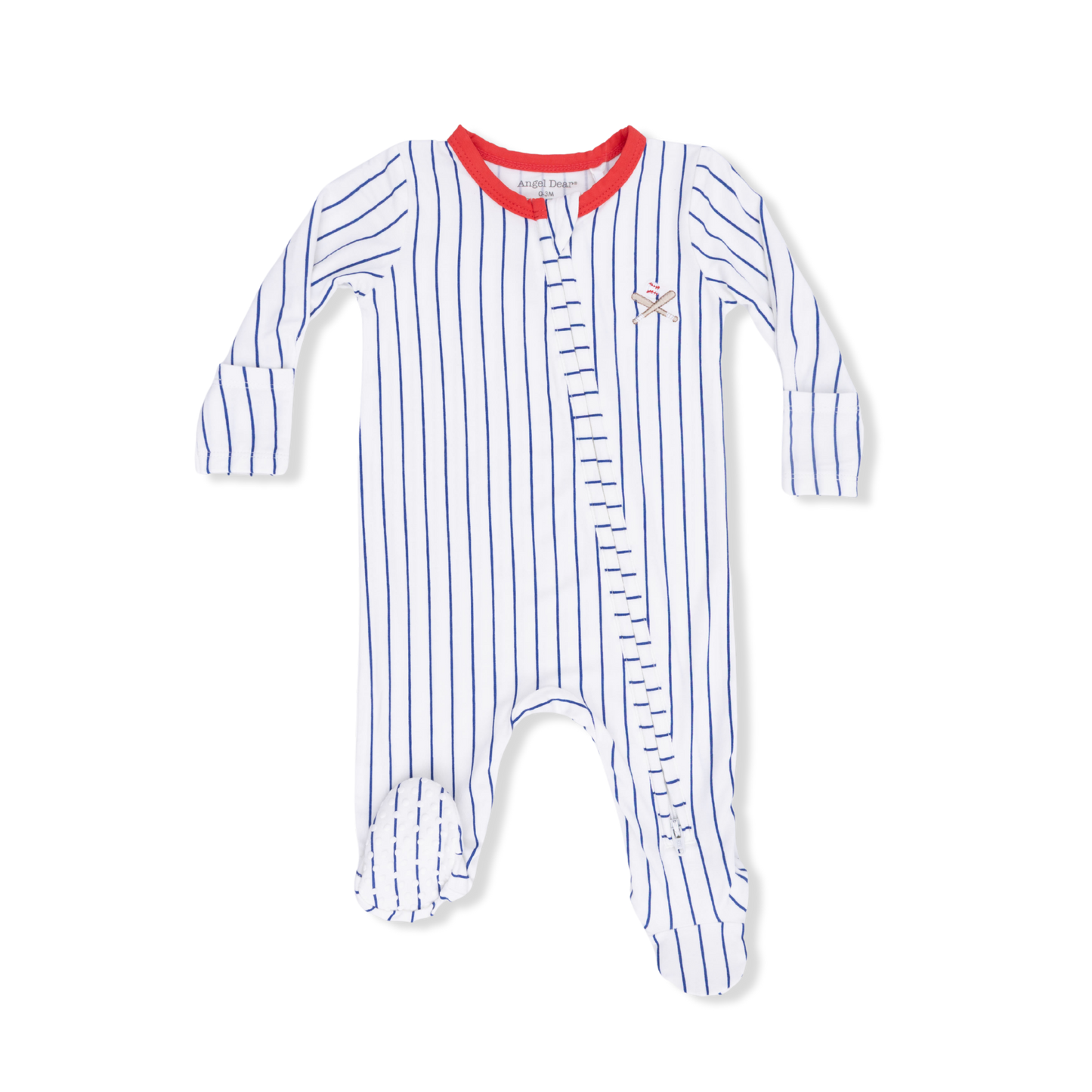 Baseball Stripe Footie