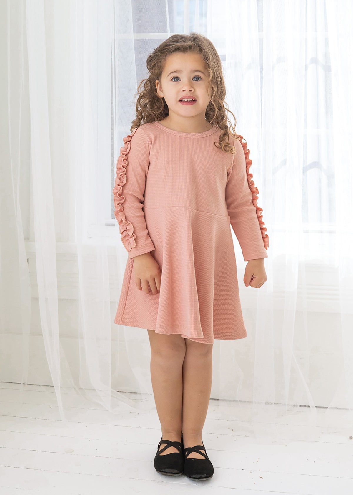 Aubrey Thermal Knit Dress