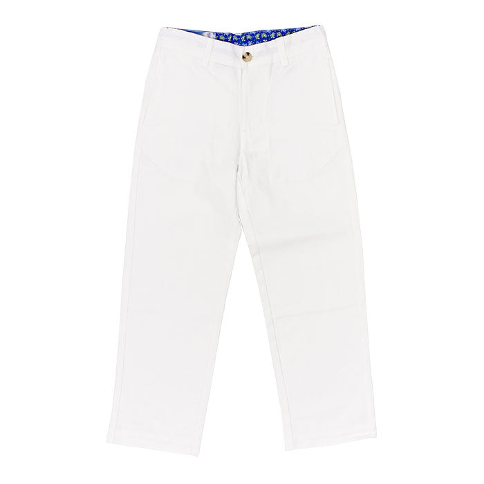 White Twill Pants