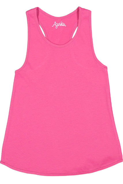 Racer Back Tank-Hot Pink
