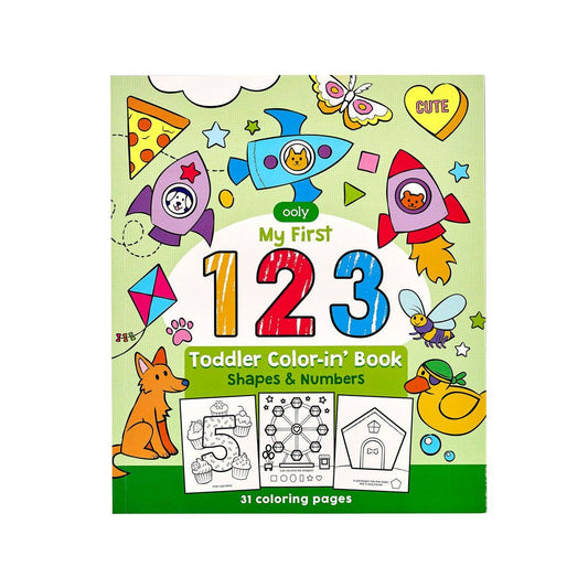 123 Toddler Coloring Book