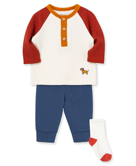 Color Block Jogger Set