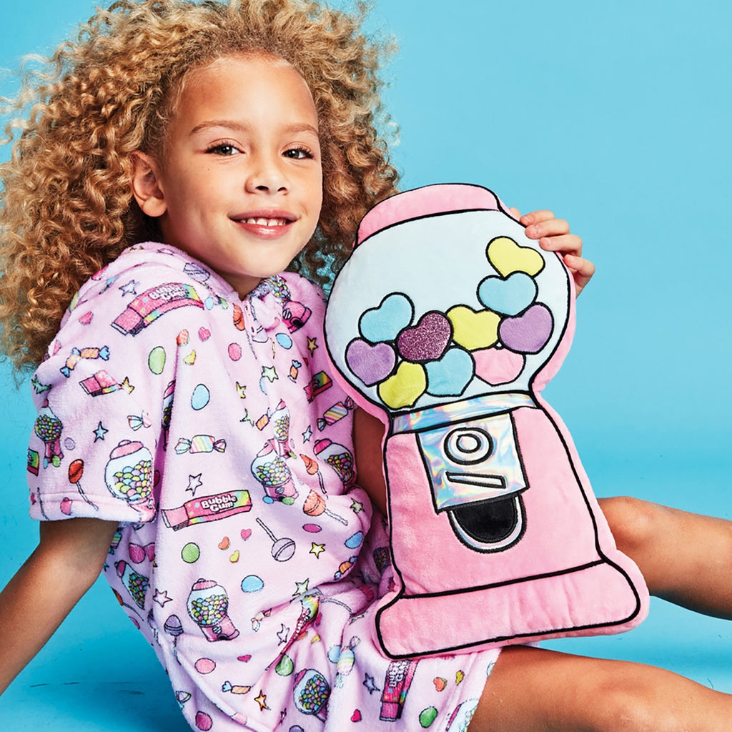 Pink Gumball Machine Bubblegum Scented Fleece Plush