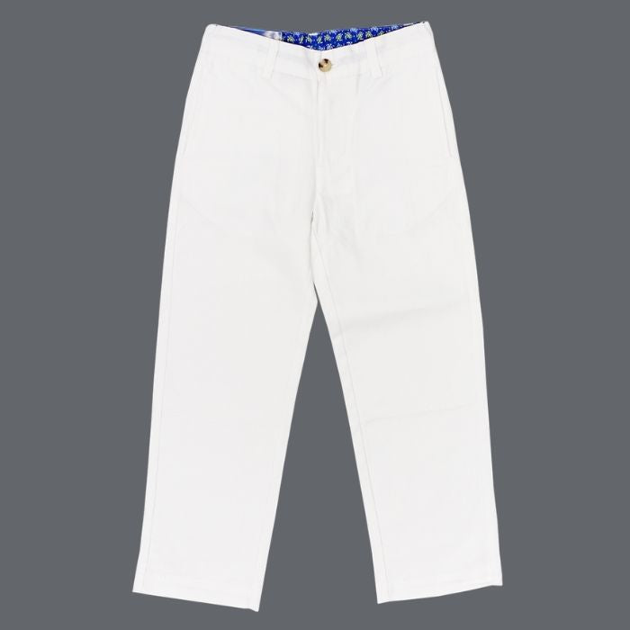 White Twill Pants