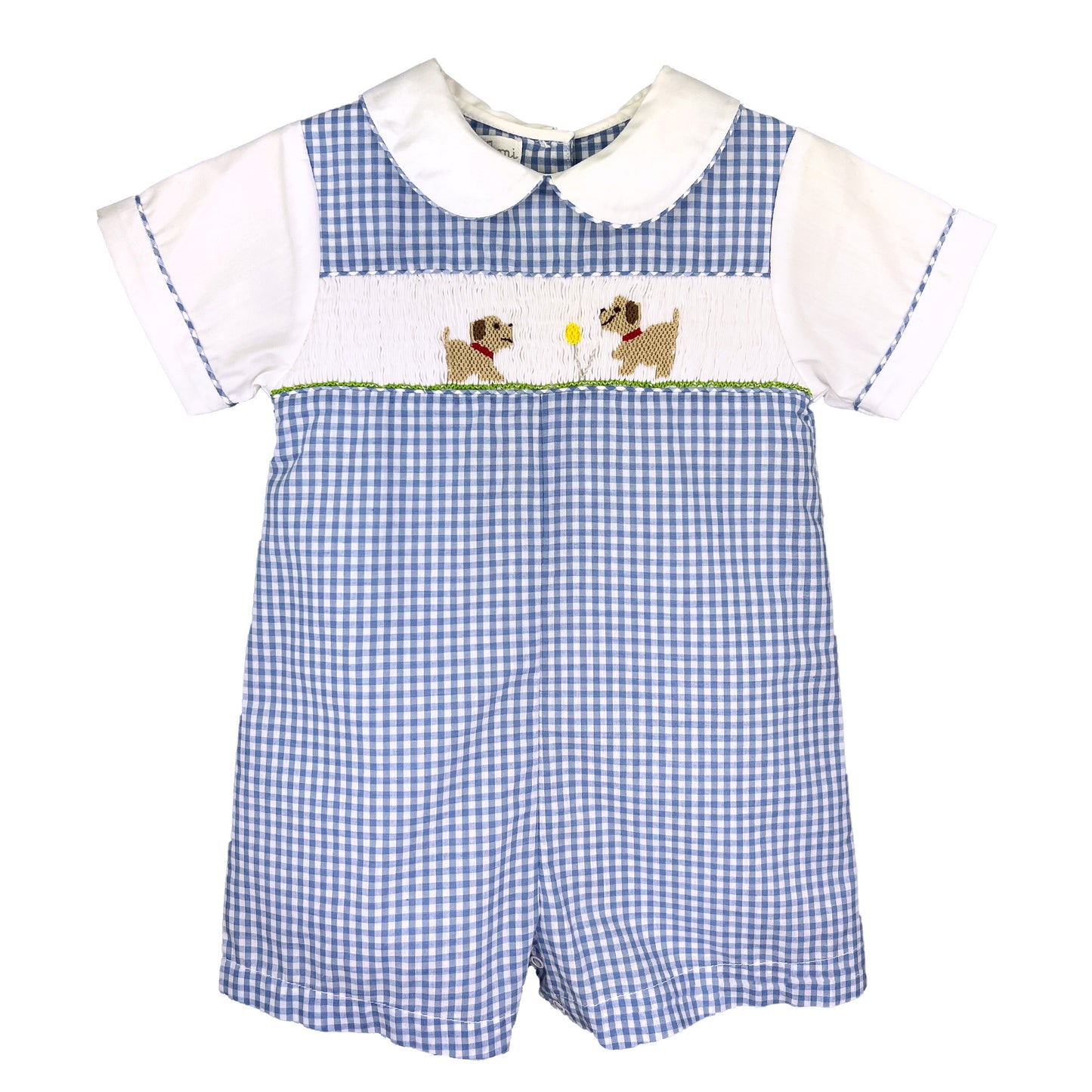 Smocked Dogs Romper