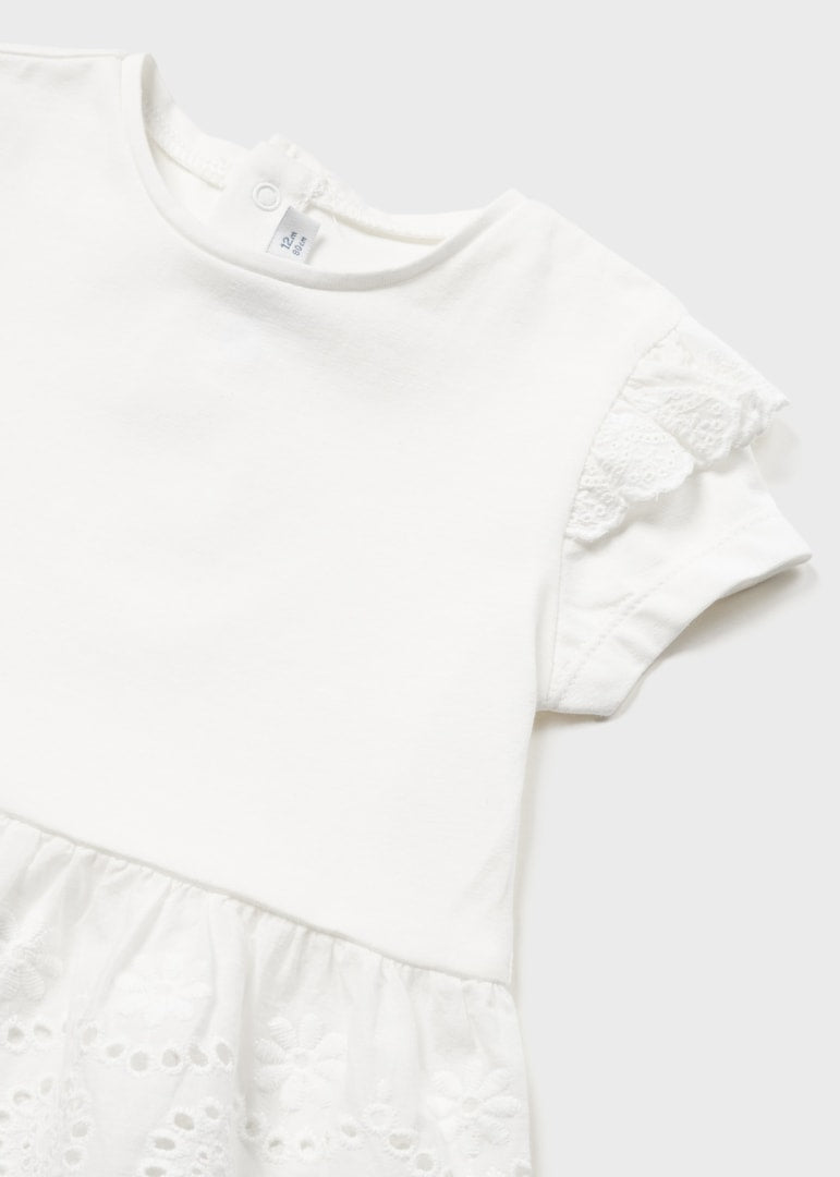White Eyelet Shirt