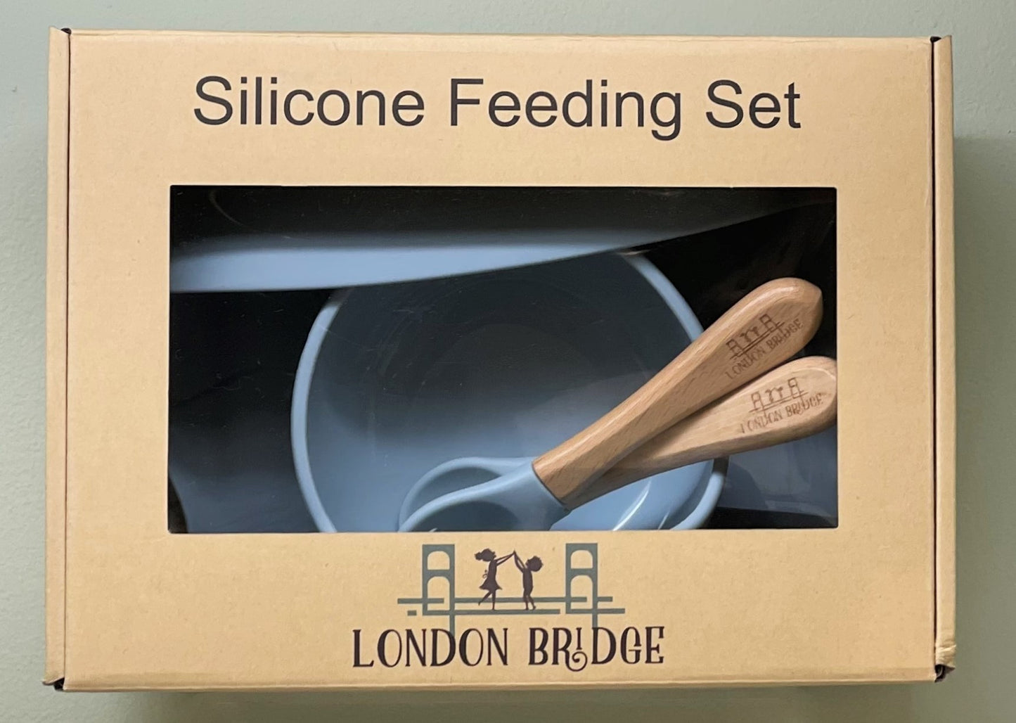 4-pc Silicone Feeding Set