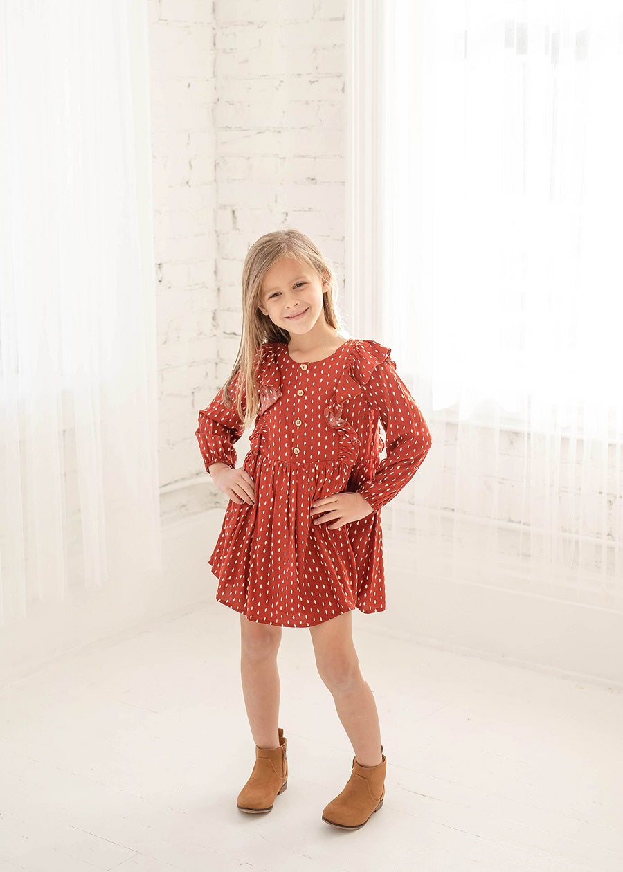 Woodland Rayon Dress