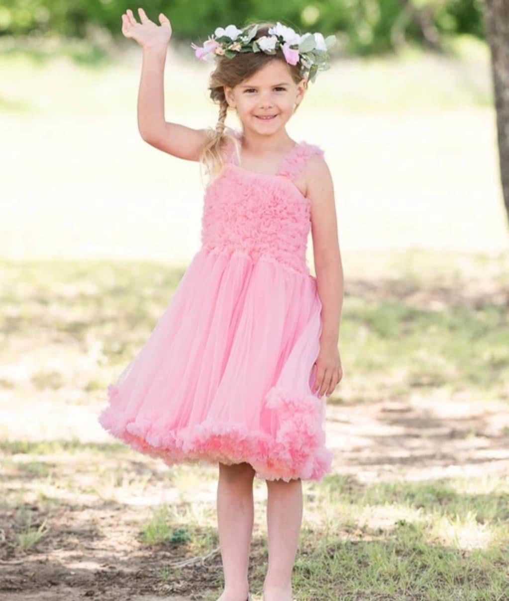 Princess Petti Dress-Pink