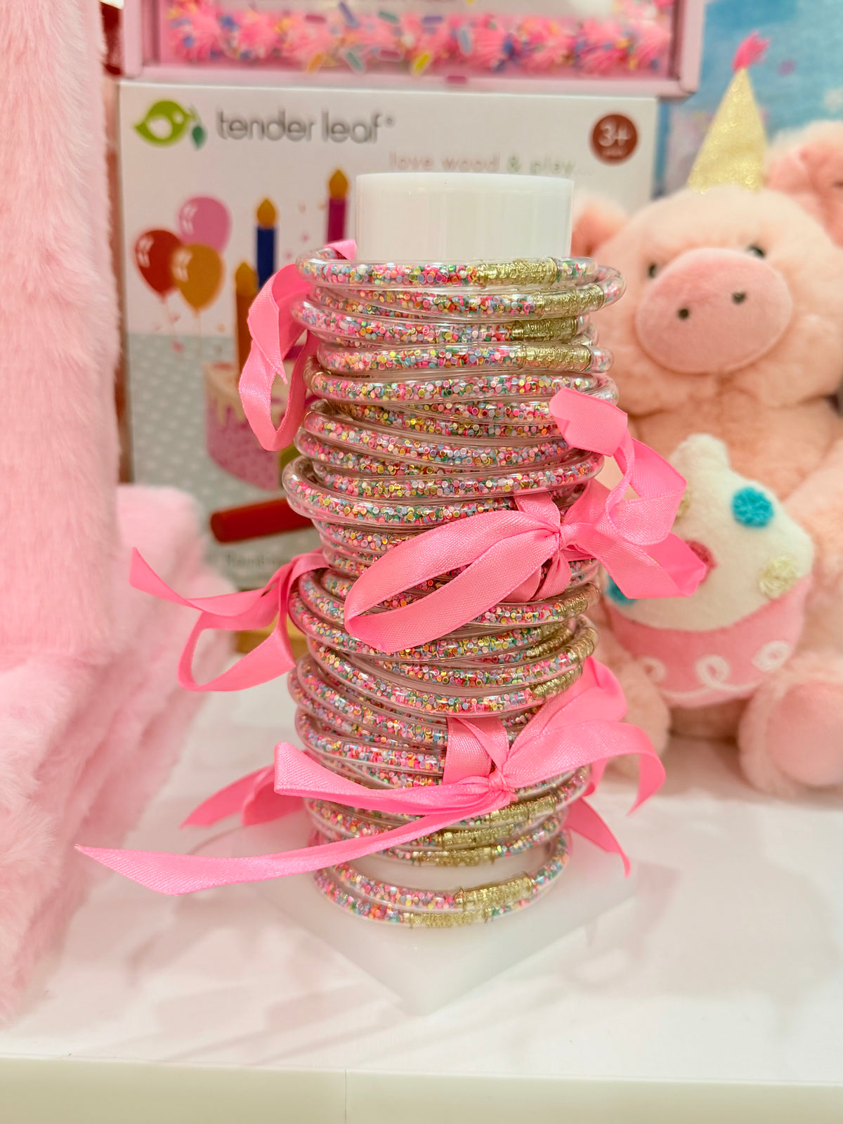 Pastel Confetti Bracelets