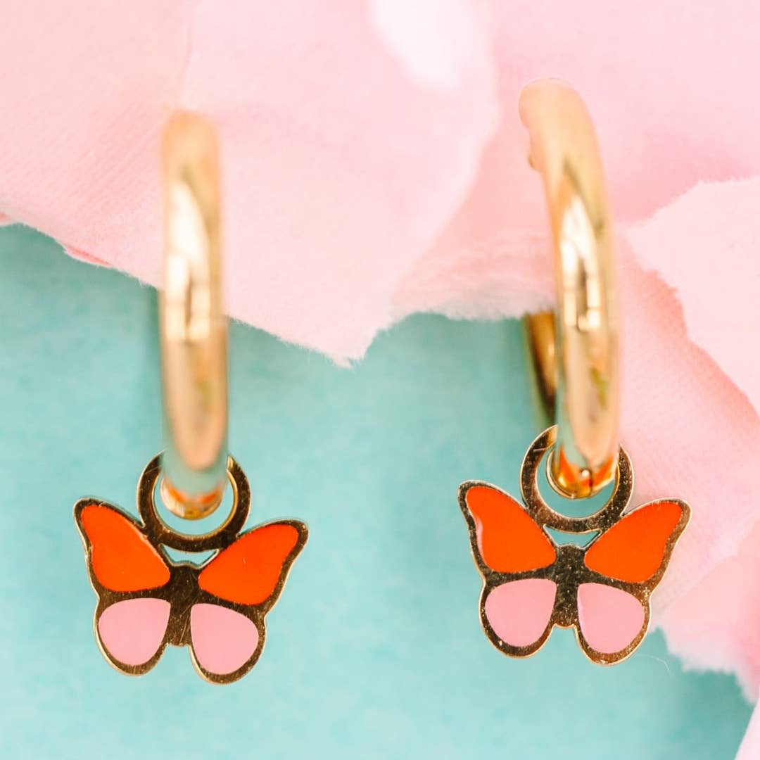 Butterfly Colorblock Charm