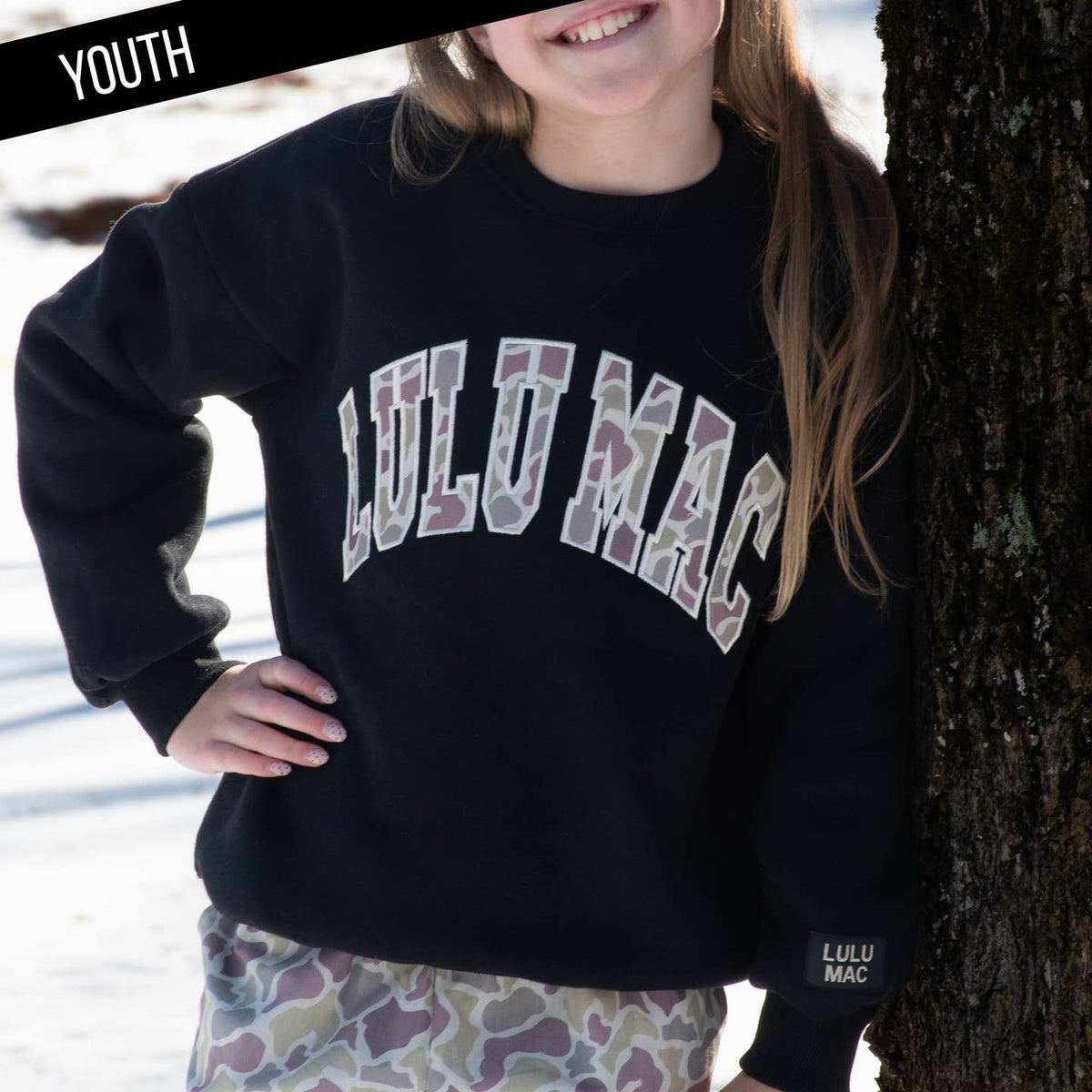 Camo Black Sweatshirt