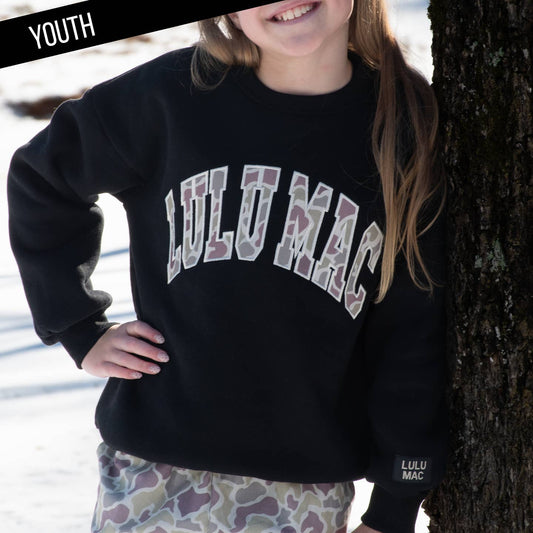 Camo Black Sweatshirt