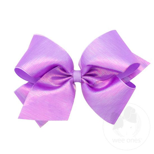 King Iridescent Bow-Lt Orchid