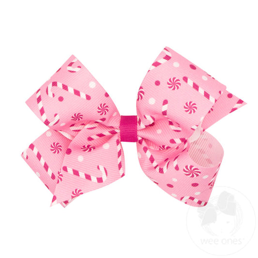 MED Holiday Bow-Peppermint