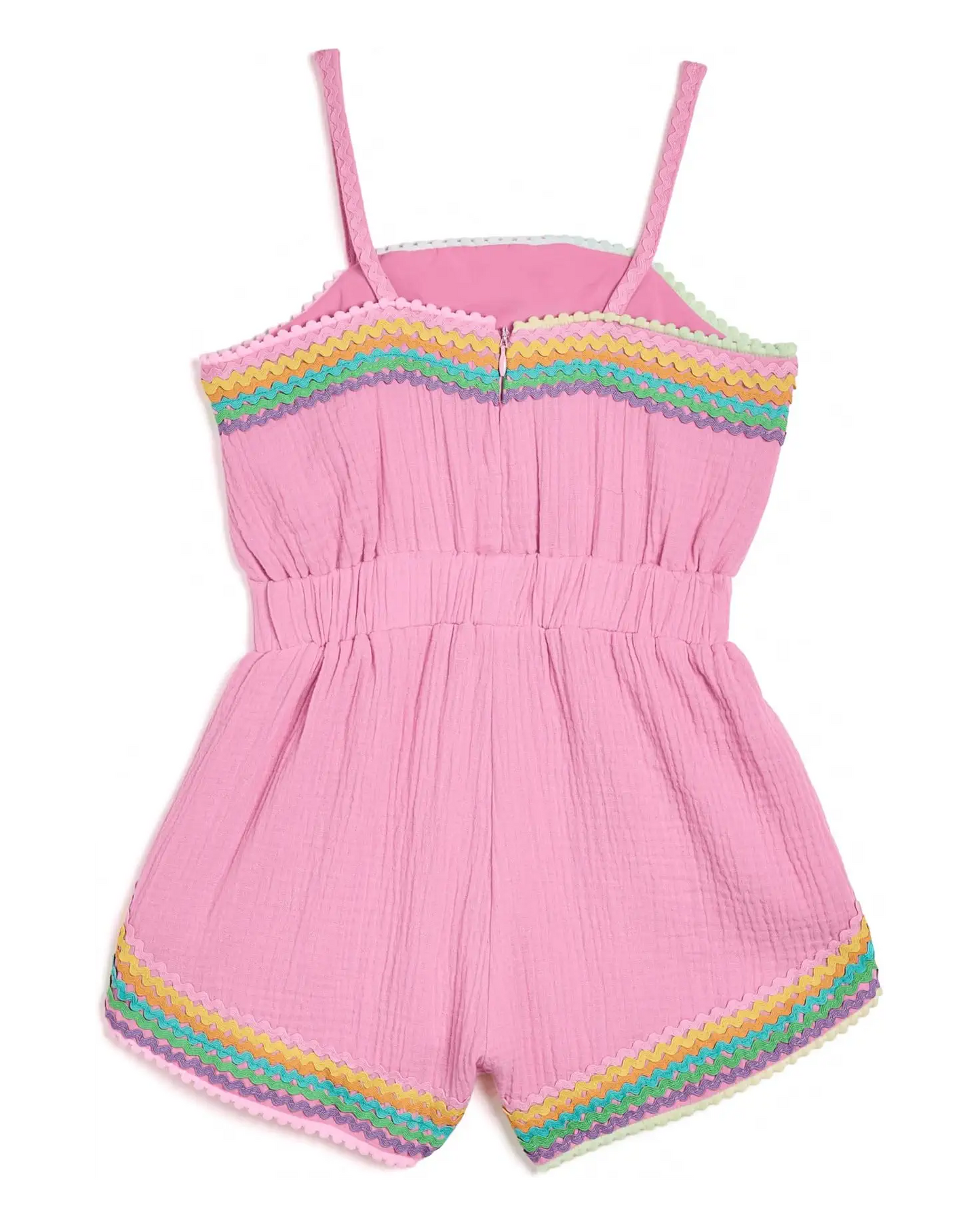 Pink Rainbow Summer Romper
