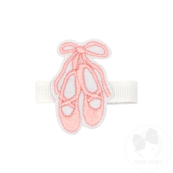 Felt Hair Clip-Ballerina