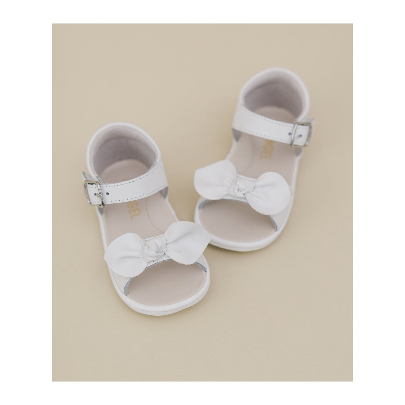 Jolie Bow Sandal-White