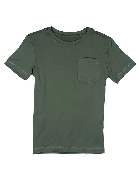 Ravine Pocket SS Tee - Fog