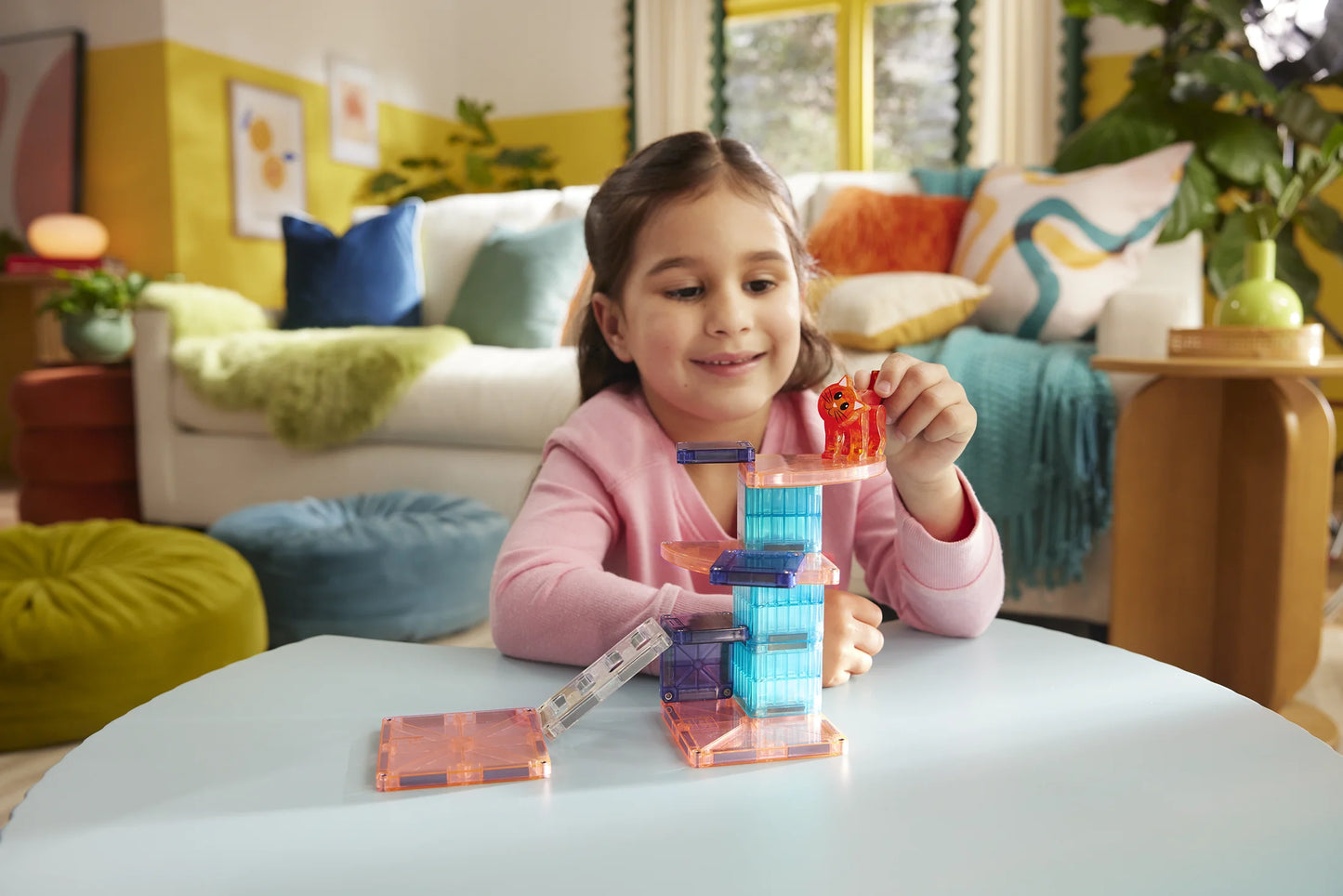 Magna-Tiles Cat Tree