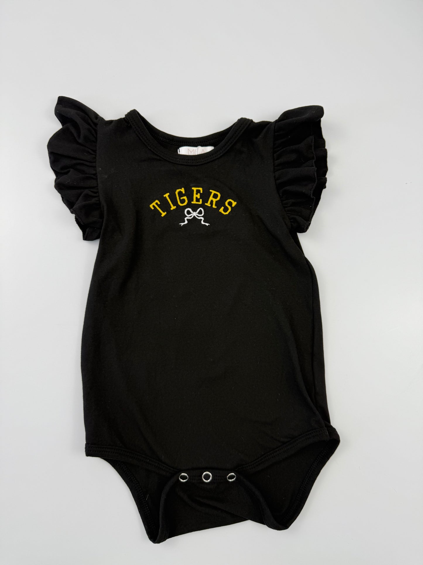 Embroidered Tigers Onesie