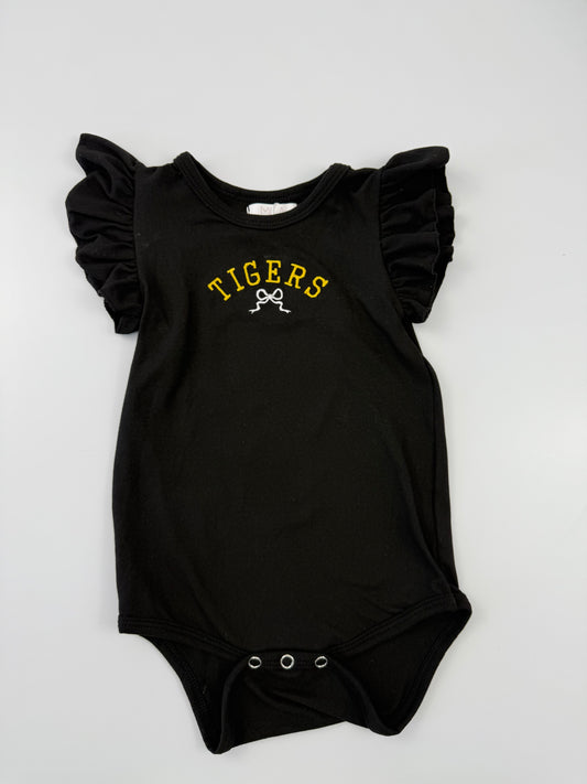 Embroidered Tigers Onesie