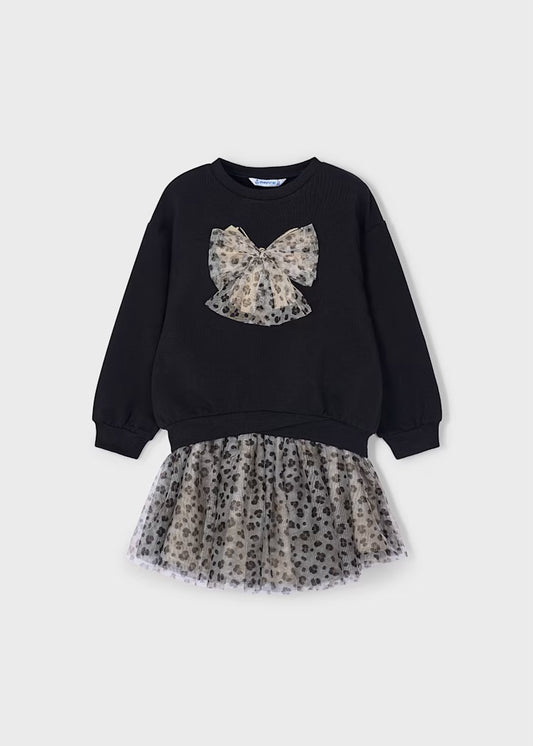 Leopard Tulle Skirt Set