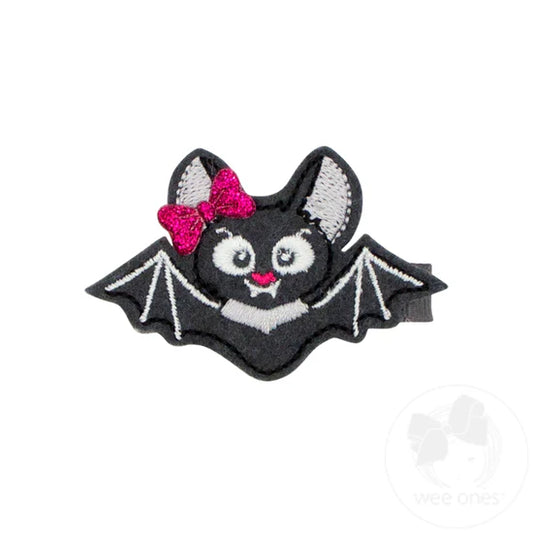 Felt Hair Clip - Bat