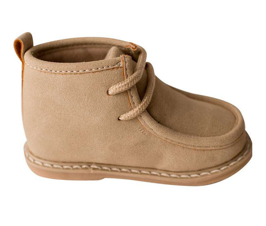 Suede Lace-Up Wallabee Boot