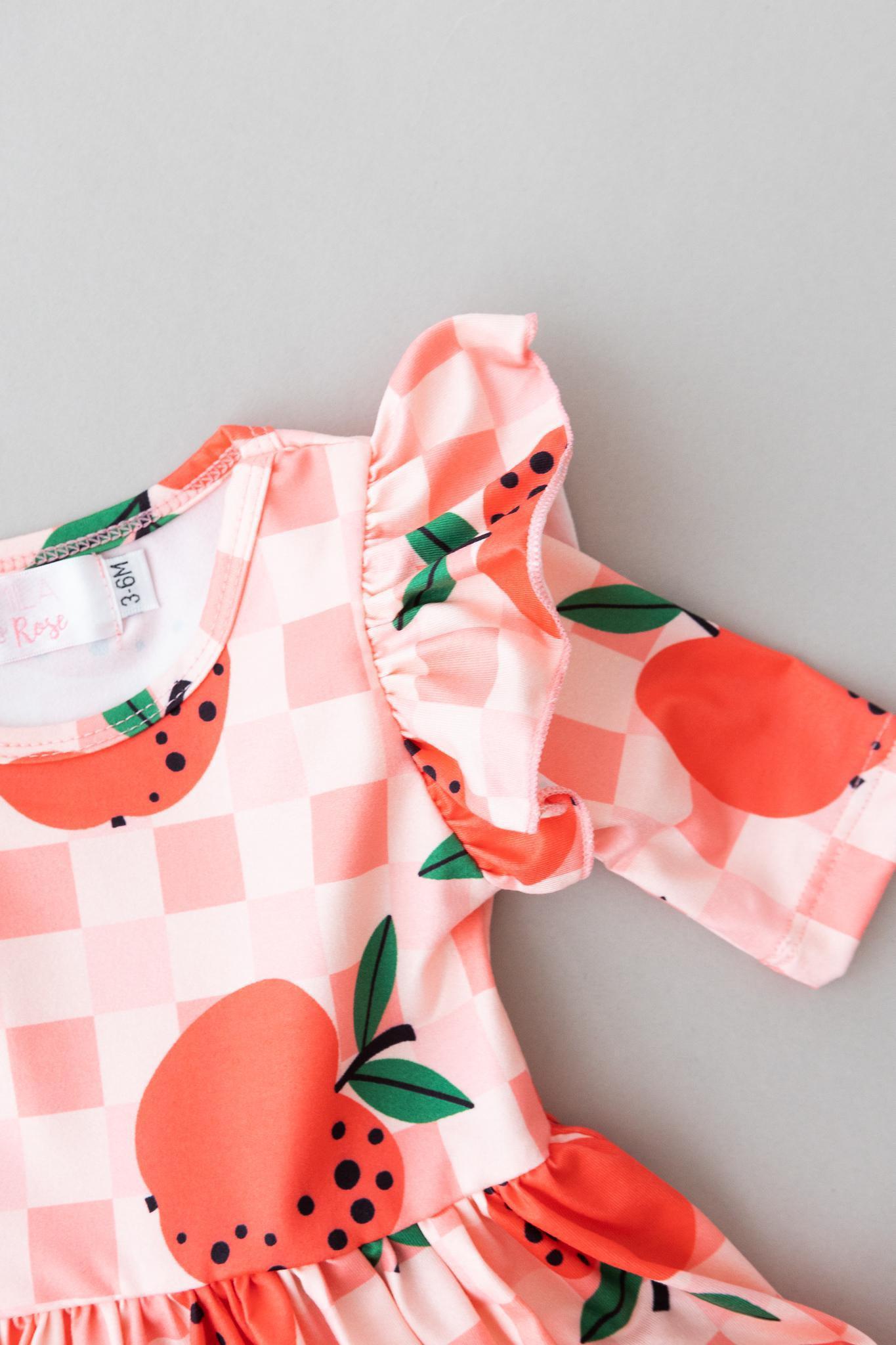 Apple Orchard Flutter Bodysuit