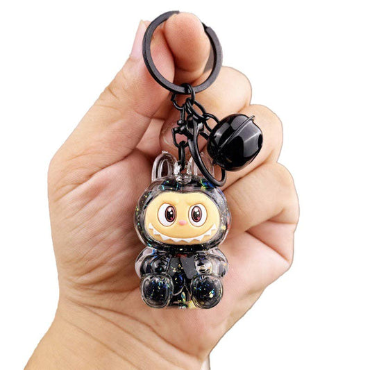 Lalububu Keychain-Black