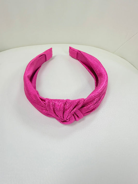 Shimmer Headband-Hot Pink