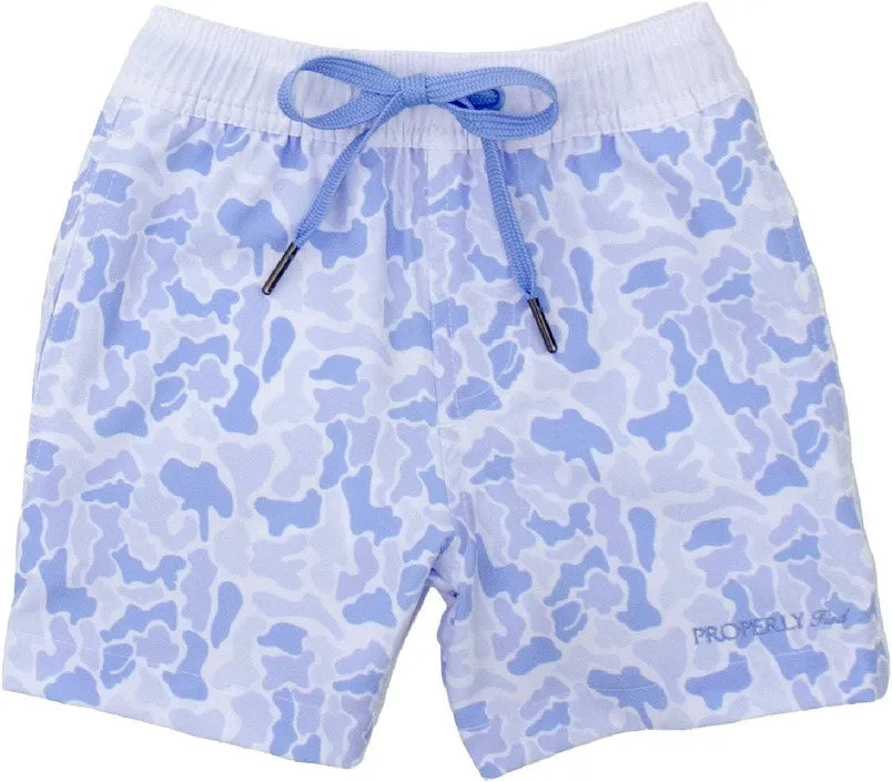 Riviera Swim Trunk-River Camo