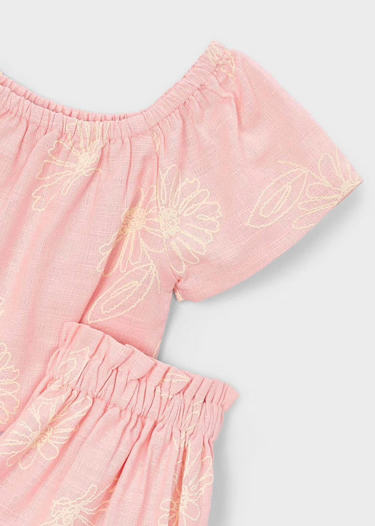 Blossom Pink Skirt Set