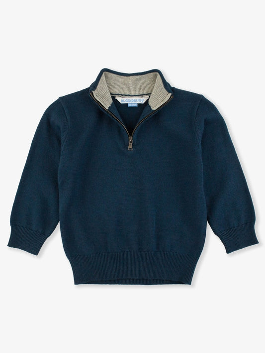 Quarter Zip-Navy