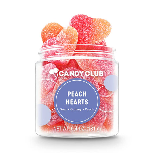 Peach Hearts Candy