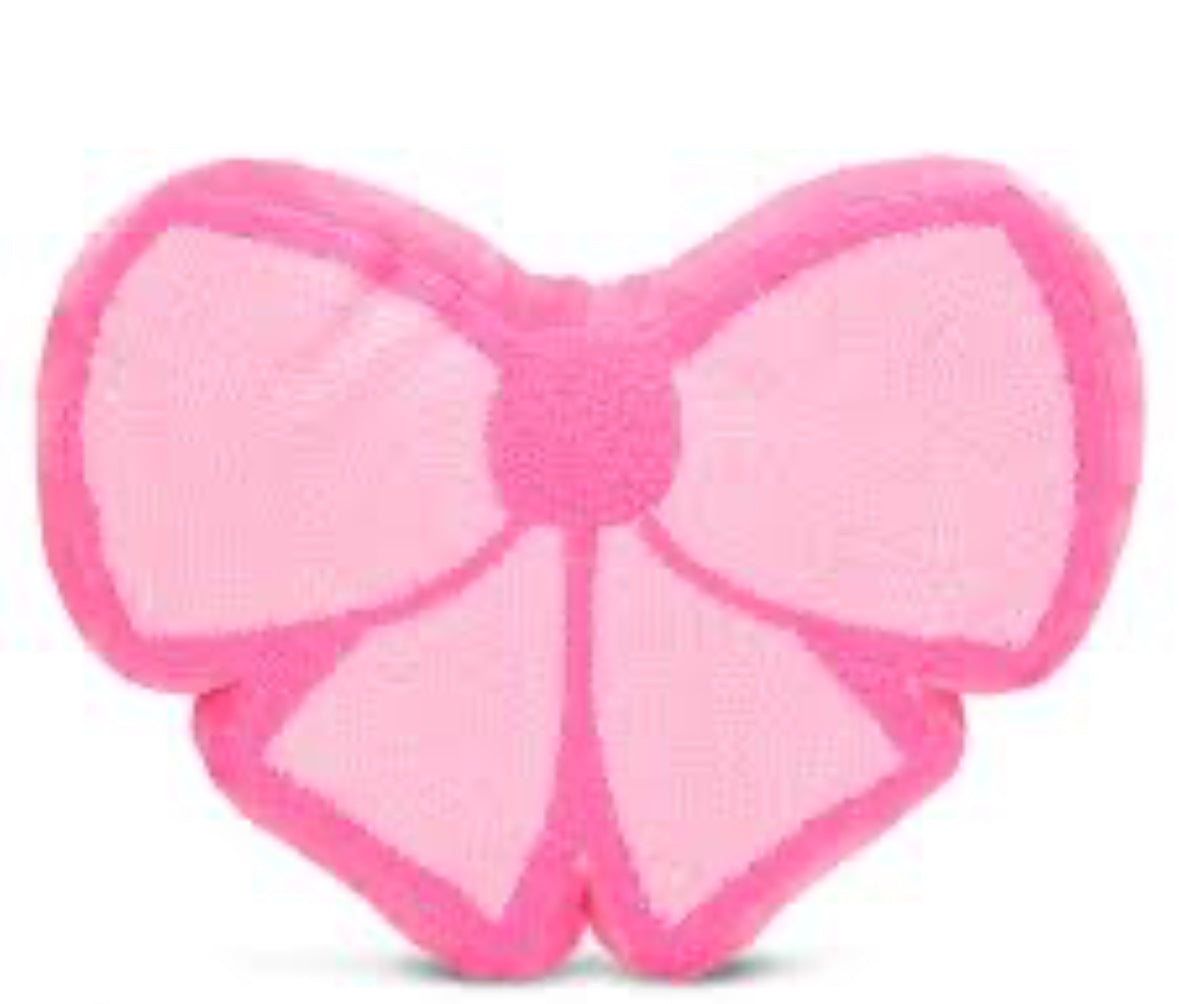 Chenille Bow Pillow