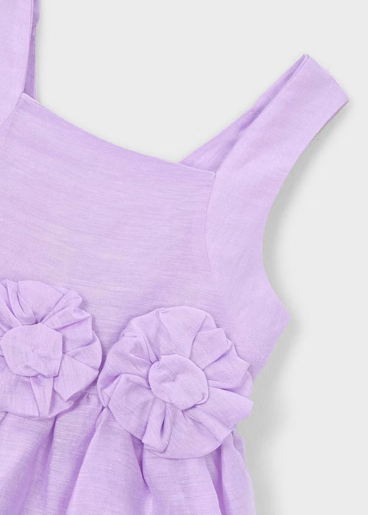 Lavender Linen Dress