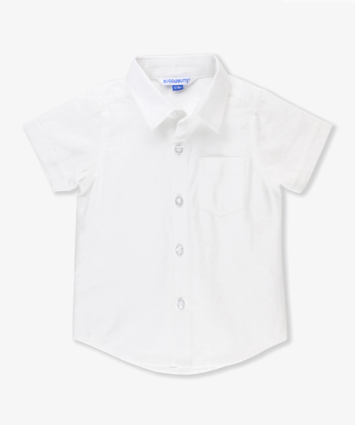 White Dobby Button Down