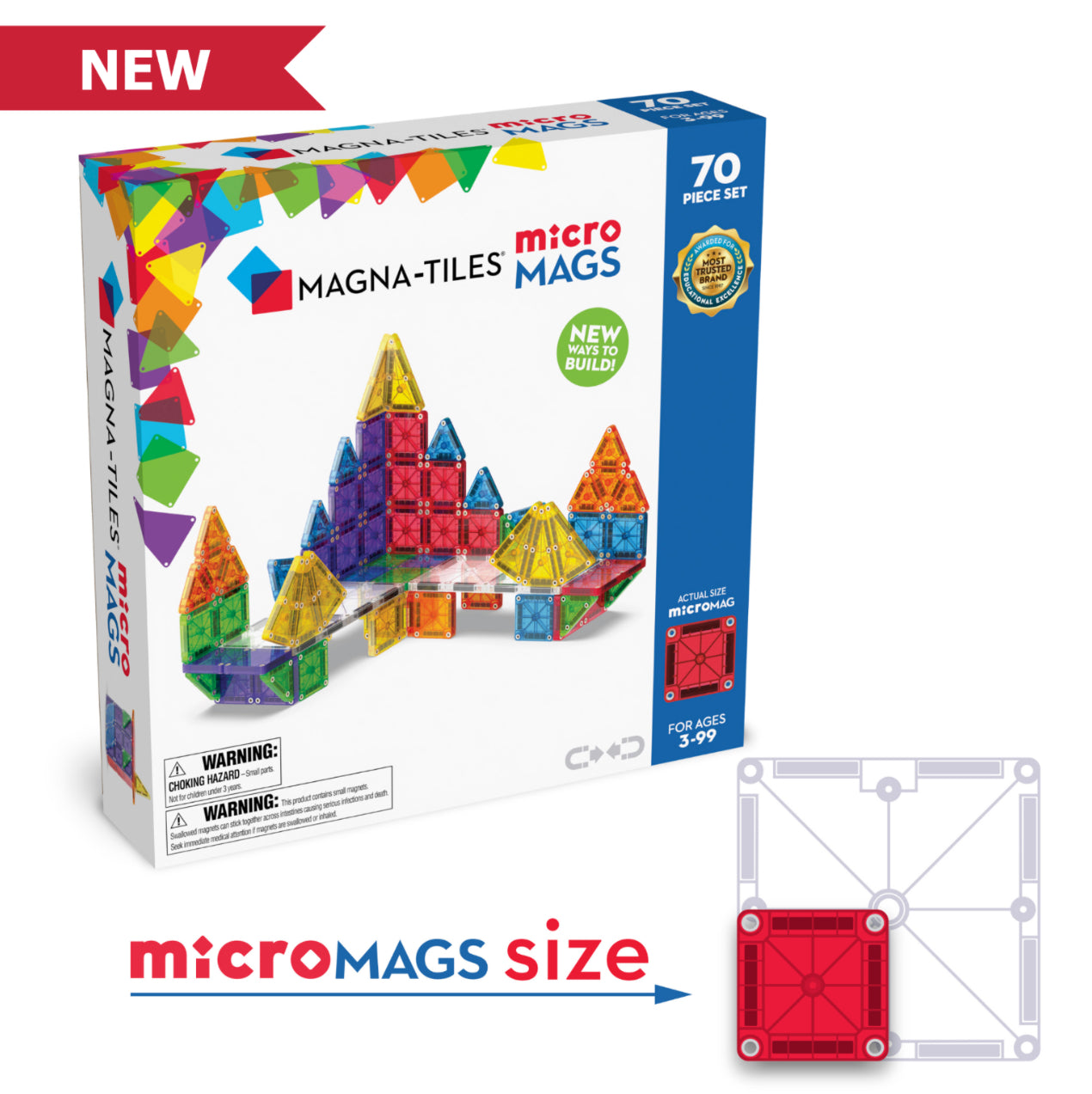 Magna-Tiles Micro MAGS