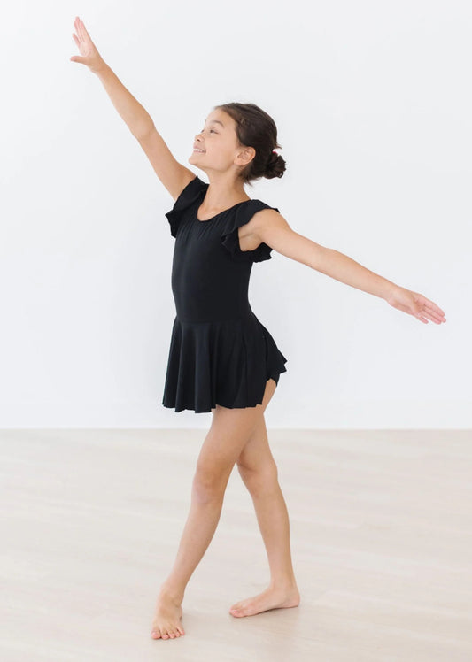 Black Twirl Leotard