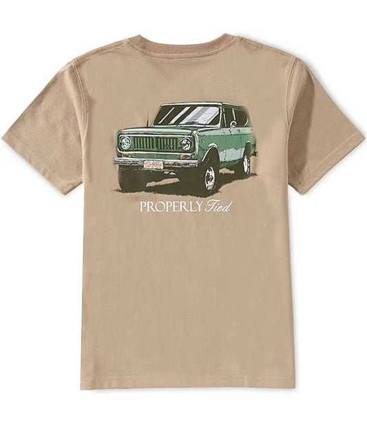 Joyride SS Tee - Sand