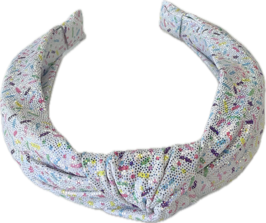 Knot Headband-Shimmer Sprinkles