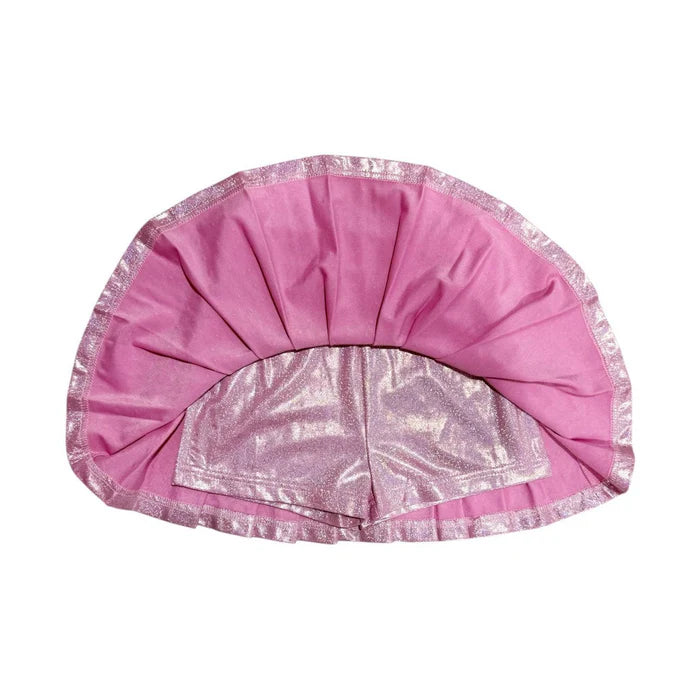 Pink Crystal Tennis Skort Set